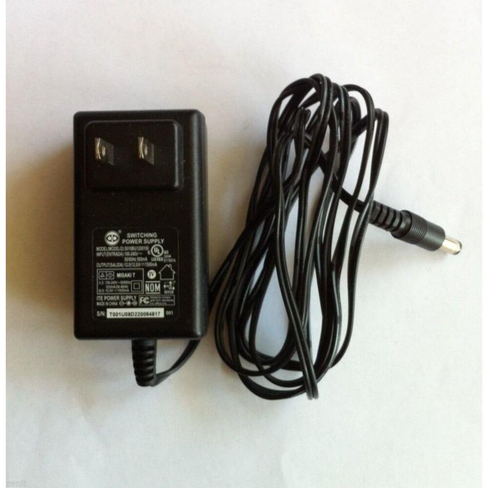 Genuine MISAKIT S018BU1200150 AC/DC Adapter for WD MyBook / 12V ~ 1.5A (V1)